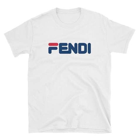 fendi x fila t shirt